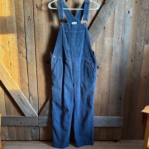 Brixton Corduroy Overalls size Small
